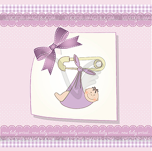 Special delivery - color vector clipart