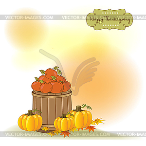 Autumn background - vector image