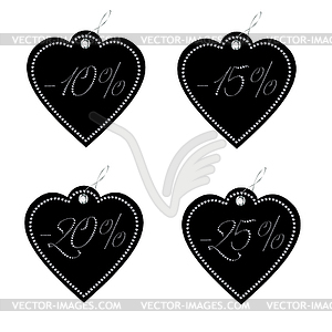 Promotion labels - vector clip art