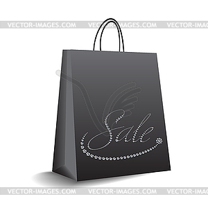 Shopping bag - vector image