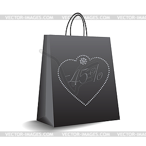 Shopping bag - vector clipart