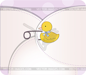 Baby shower announcement - vector image