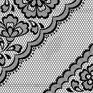 Vintage lace frame, abstract ornament. texture - vector clipart