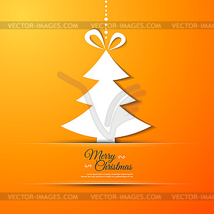 Xmas tree - royalty-free vector image