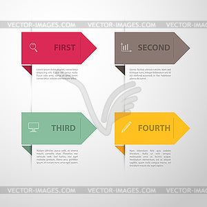 Design template back - royalty-free vector image