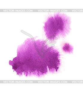 Watercolor backgraund - color vector clipart