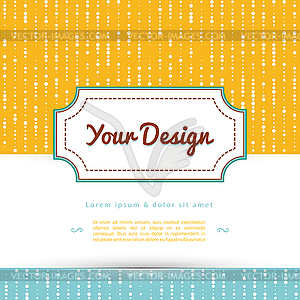 Your design - vector clip art