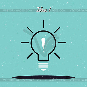 Idea ! - vector clipart