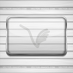 Transaprent Glass Frame - vector clip art