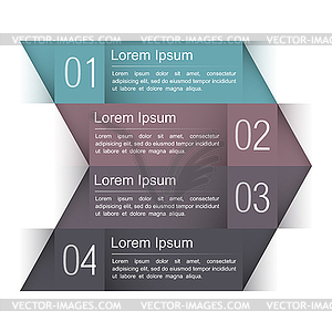 Modern Infographics Design Template - vector clipart