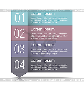 Infographics Design Template - vector clipart