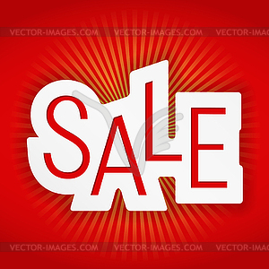 Sale Banner - vector clipart