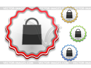 Shopping Bag Icon - vector clip art