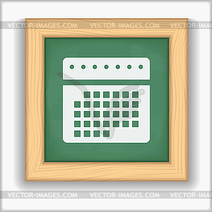 Calendar Icon - vector clip art