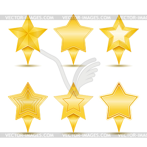 Stars Icons - vector image