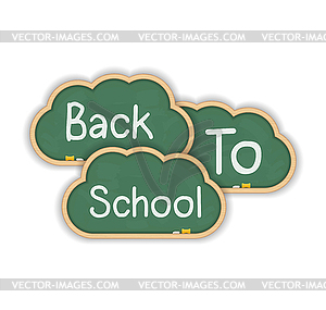 Back To School - vector clipart