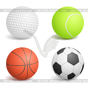 Sport Balls - vector image