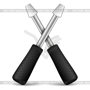 Screwdrivers - vector image