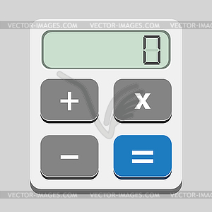 Calculator Icon - vector clipart