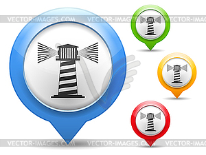 Lighthouse Icon - vector image