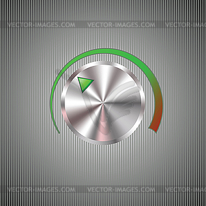 Control button - vector image