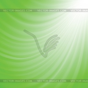 Зеленый цветочный фон - векторная иллюстрация