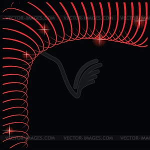 Laser background - vector clip art