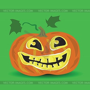 Halloween pumpkin - vector clip art