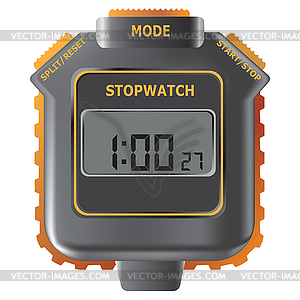 Stopwatch.  - vector clip art