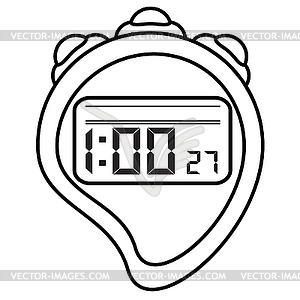 Stopwatch.  - vector clipart