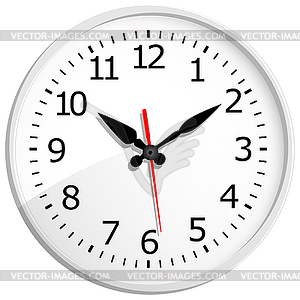 Antique clock - vector clipart