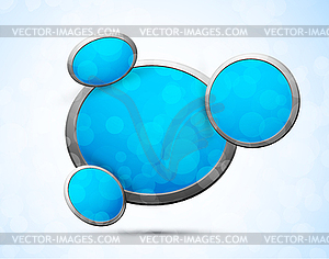 Background with circles - vector clipart