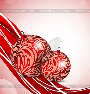 Xmas background - vector image