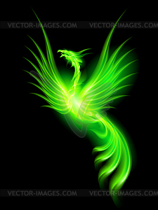 Fire Phoenix - vector clipart