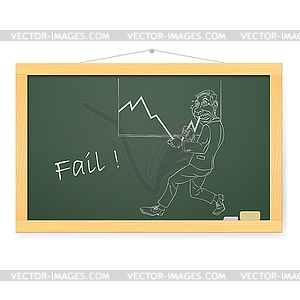 Blackboard - royalty-free vector image