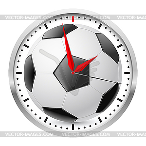 Sports Wall Clock - vector clipart