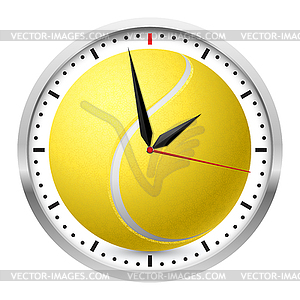 Sports Wall Clock - vector image