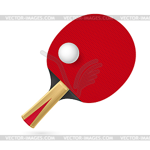 Racket - vector clipart