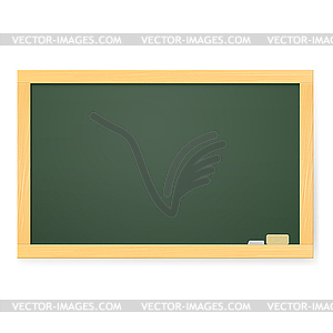 Realistic school board - vector image