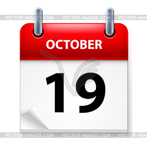 Calendar - vector clipart