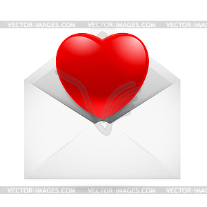 Love mail - vector image