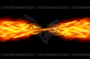 Abstract Flame - vector clip art