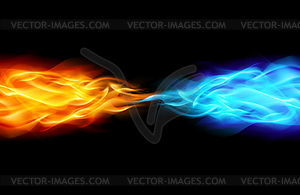 Abstract Flame - vector image