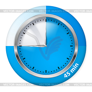 Timer icon - stock vector clipart