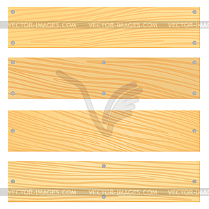 Wood board - vector clipart