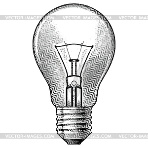 Figure bulbs - vector clipart