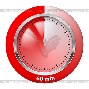 Timer icon - vector EPS clipart