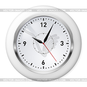 Classic Office Clock - vector clipart