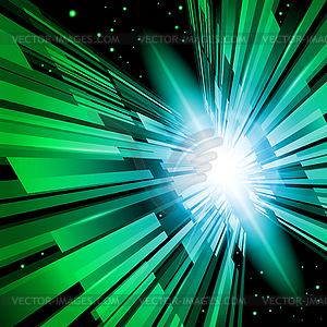 Green Radiance - vector clipart