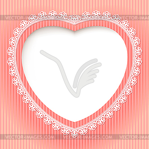 Decorative heart - vector clip art